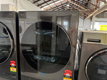 Transportation damaged LG 17kg WashTower™ All-In-One Stacked Washer Dryer in Black Steel WWT-1710B - Second Hand Appliances Geebung